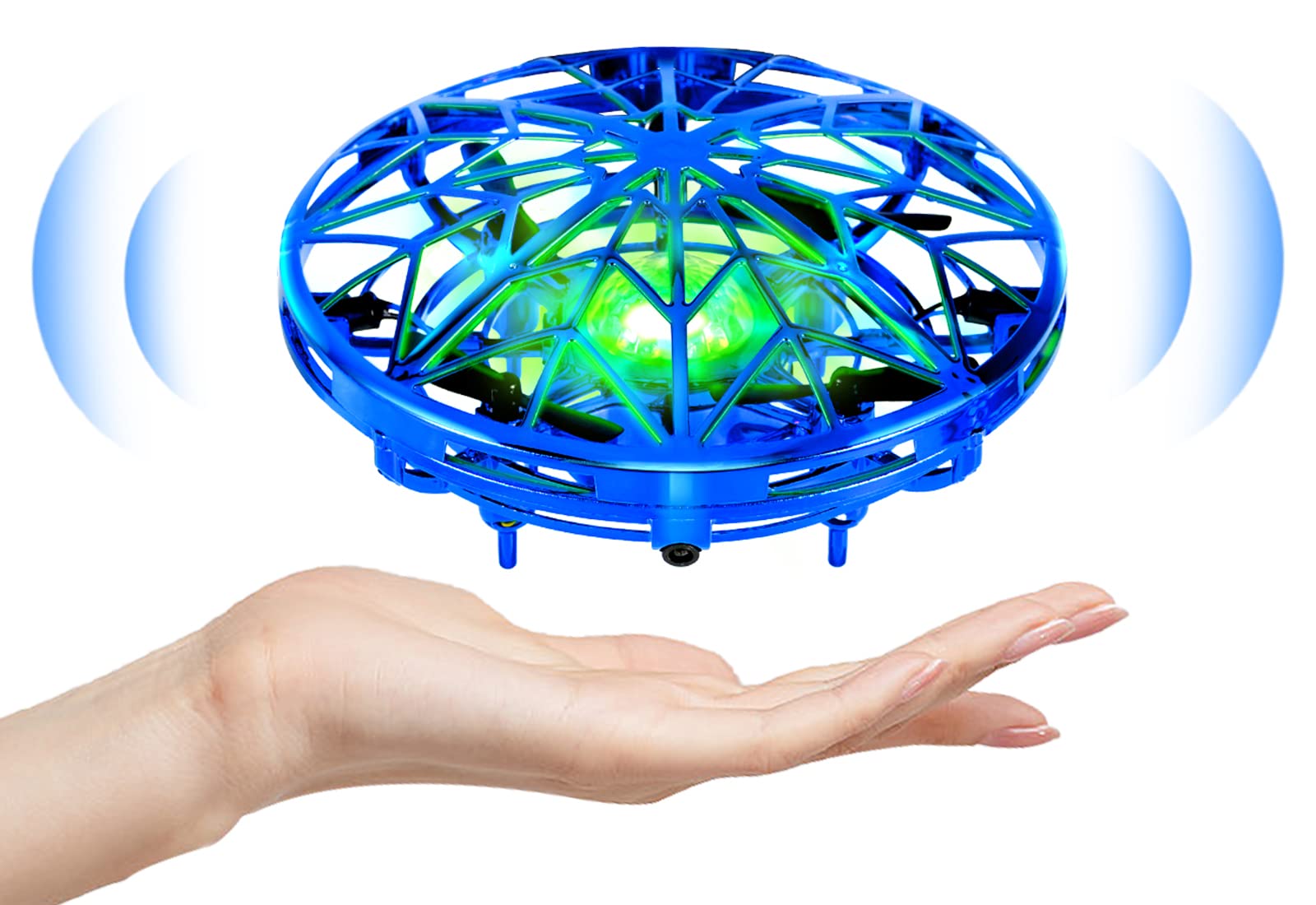  Flugdrohne Kinder UFO LED Induktion Handgesteuert Geschenk für 6+ Jahre
| Handgesteuerte Flugdrohne Kinder UFO LED Indu