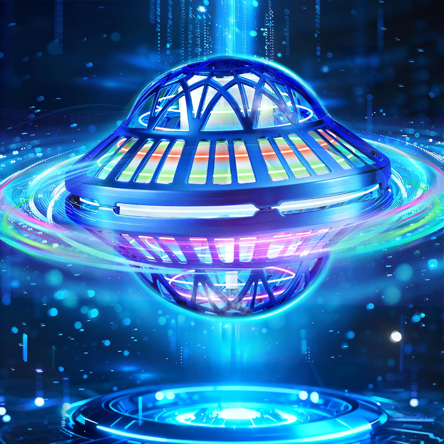  2025 Magisches 360° Fliegender Ball Für Kinder Langlebiges Flying Balls Drohne Mit LED
| Einfache Steuerung Hover Balls